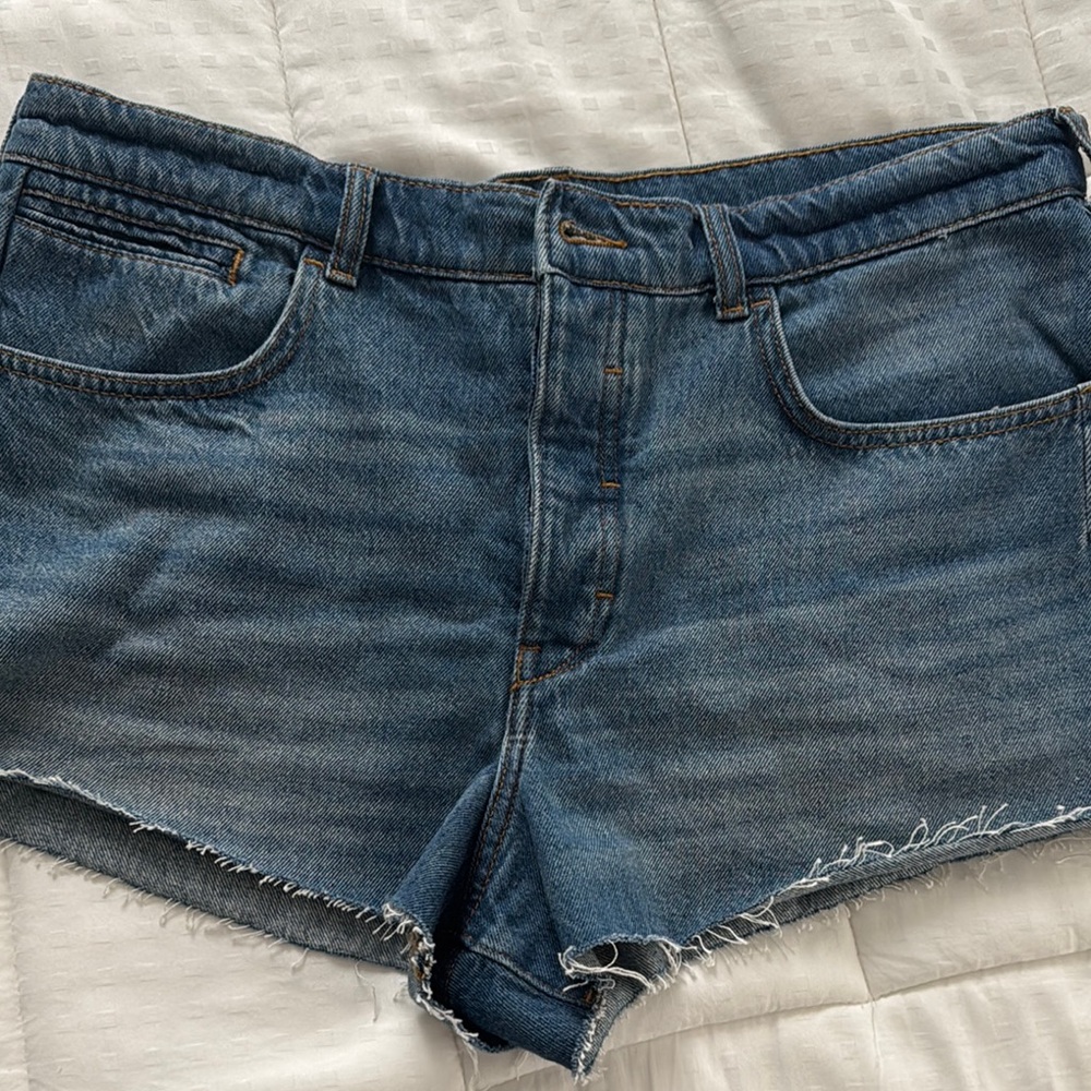 Pilcro Denim Blue Women's Shorts